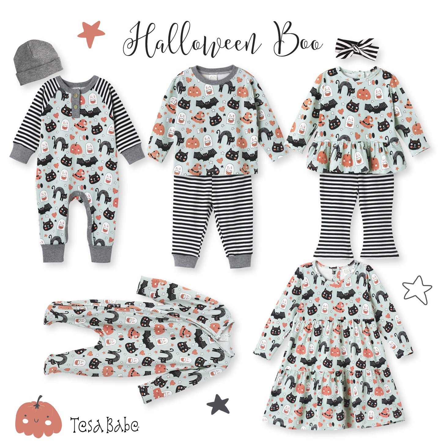 Halloween Pumpkin-Pals Bamboo Dress