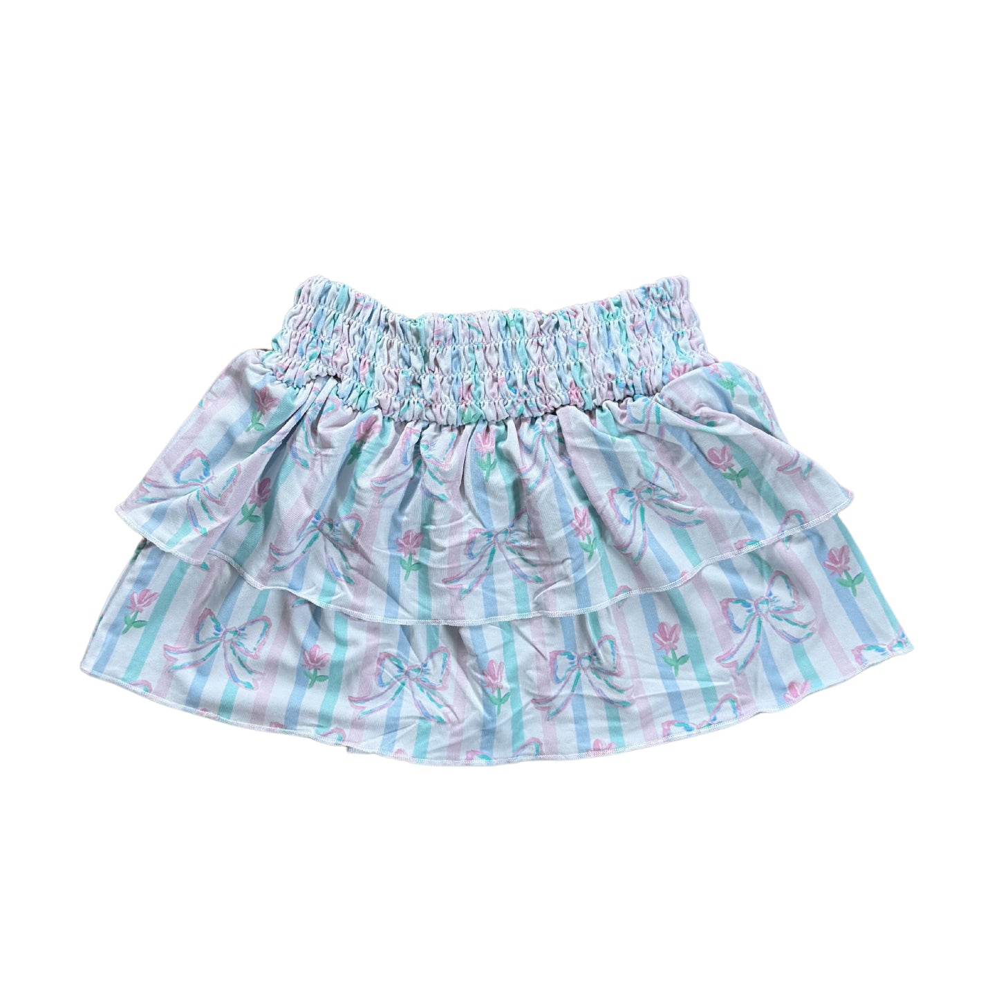 Lila - Tiered Smocked Skirt