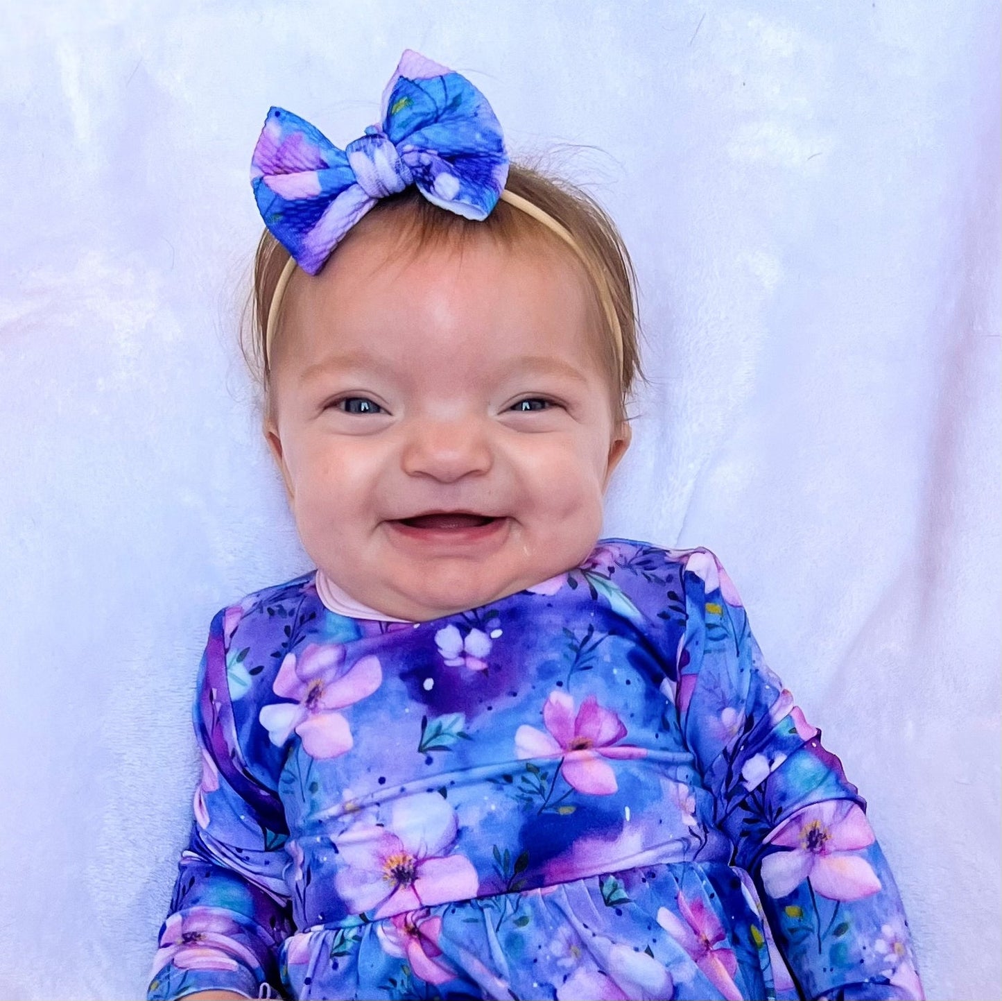 Nylon Bow | Baby | Dreamy Blooms