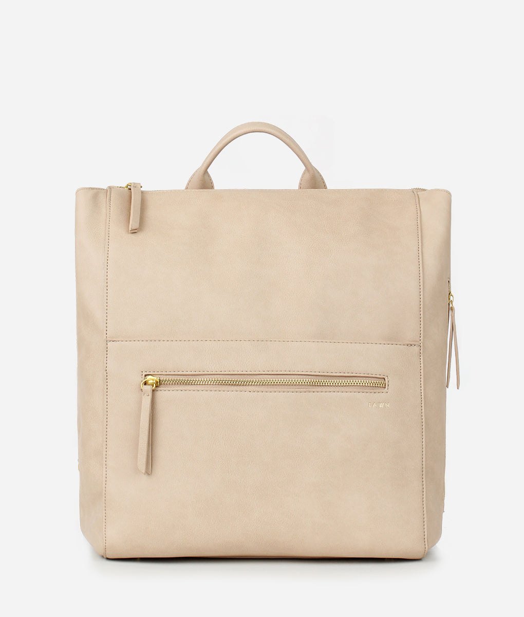 The Fawn + Nordstrom Square Diaper Bag - Beige