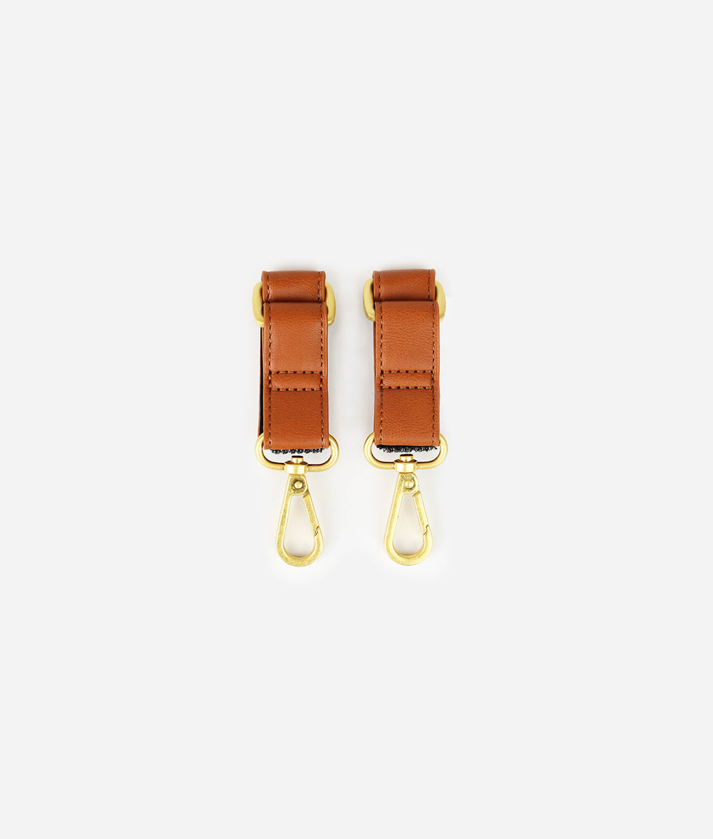 The Stroller Hooks - Brown Matte