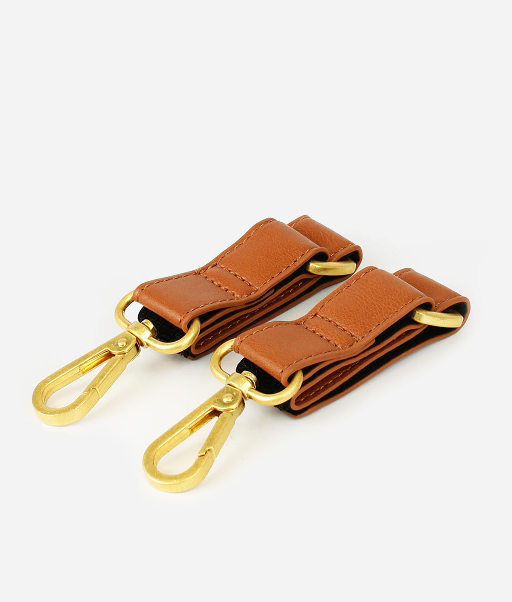 The Stroller Hooks - Brown Matte