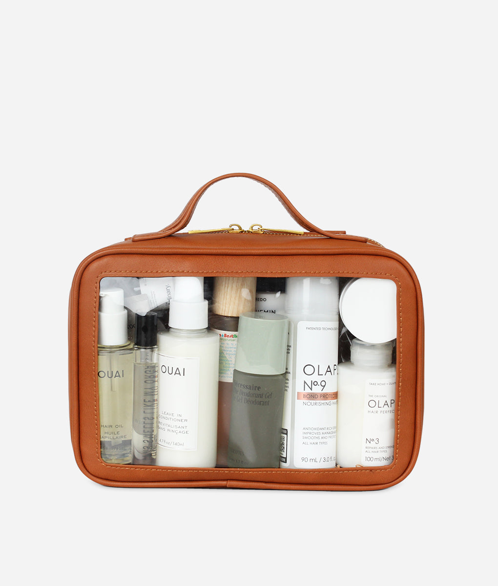 The Toiletry Case Large - Brown