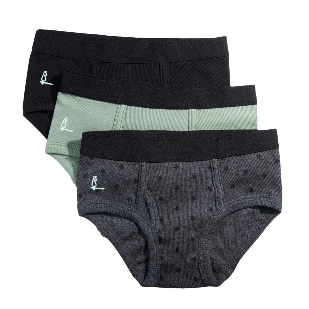 Boys Ribbed Briefs