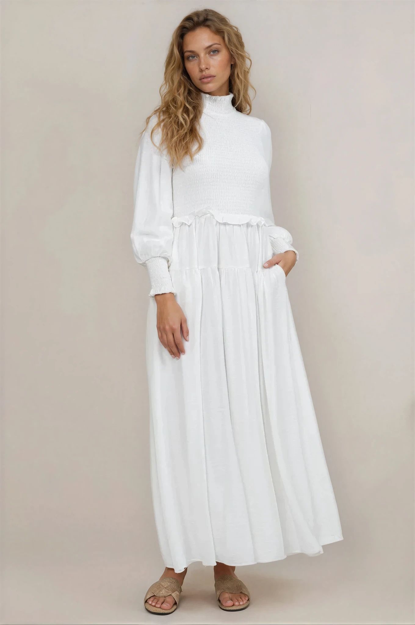 Kayla LDS Temple Dress