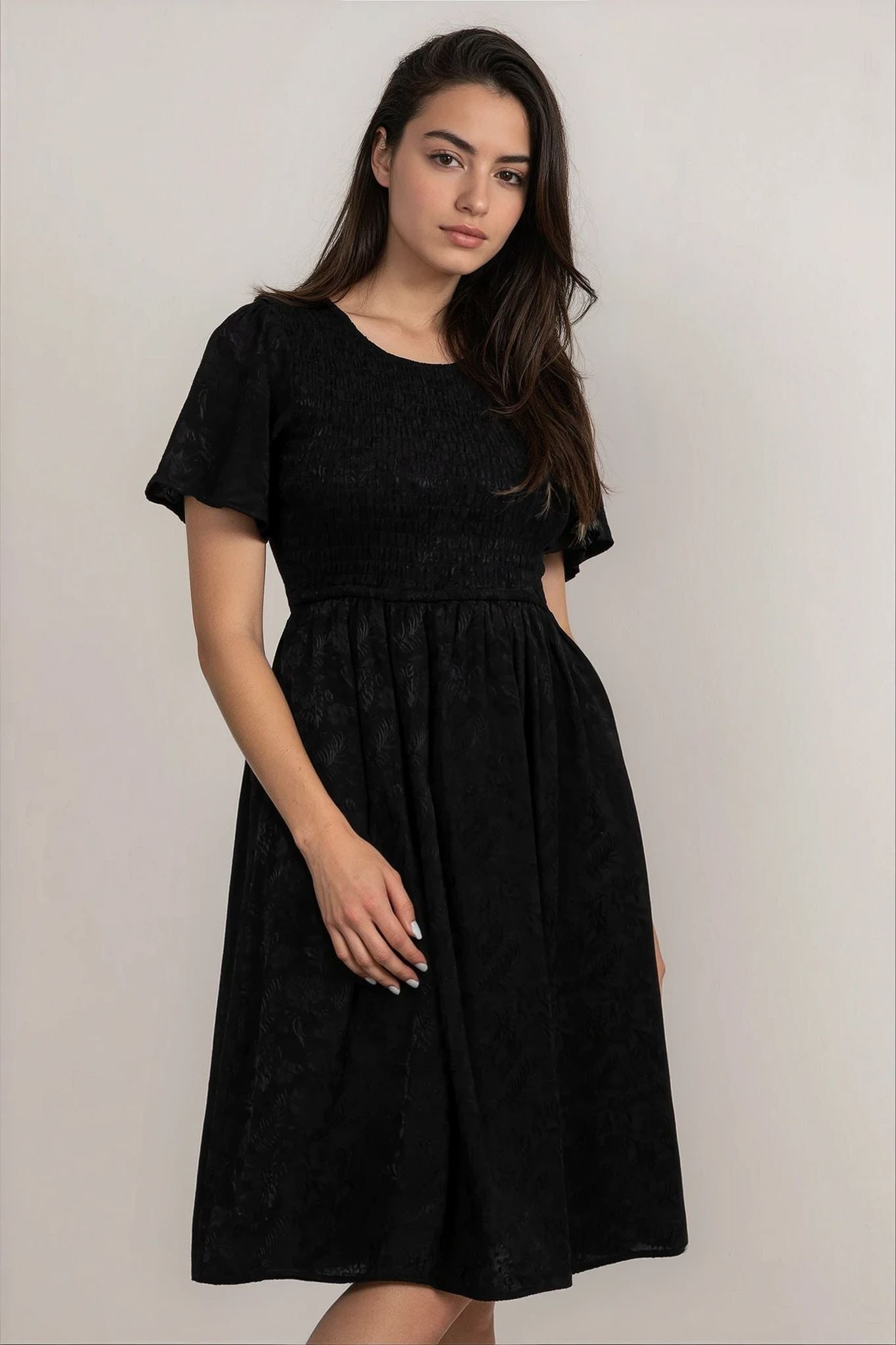 Maylee Dress in Black