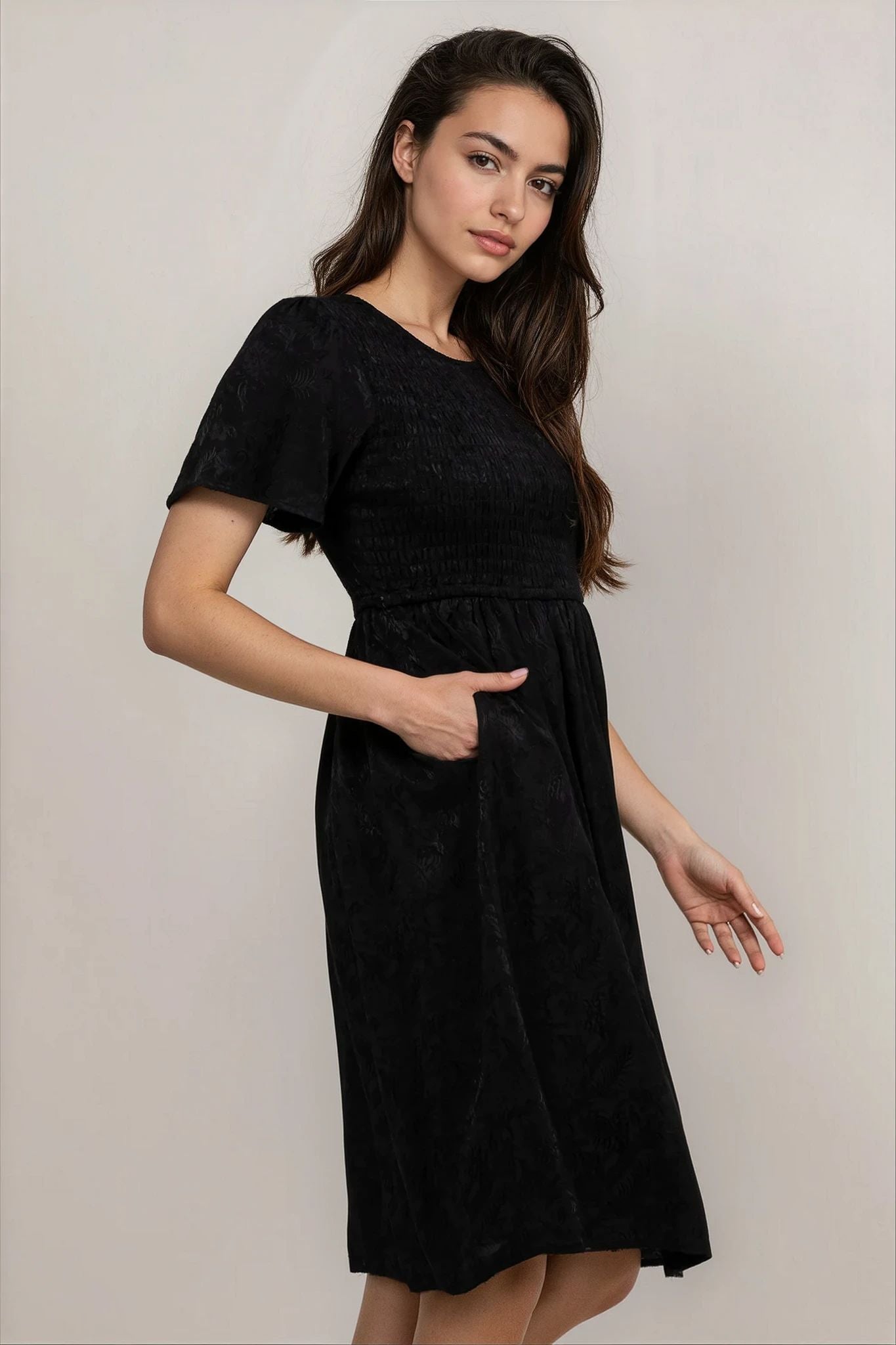 Maylee Dress in Black