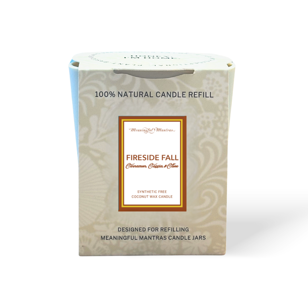 Fireside Fall Candle 8oz Kaia Collection Refill