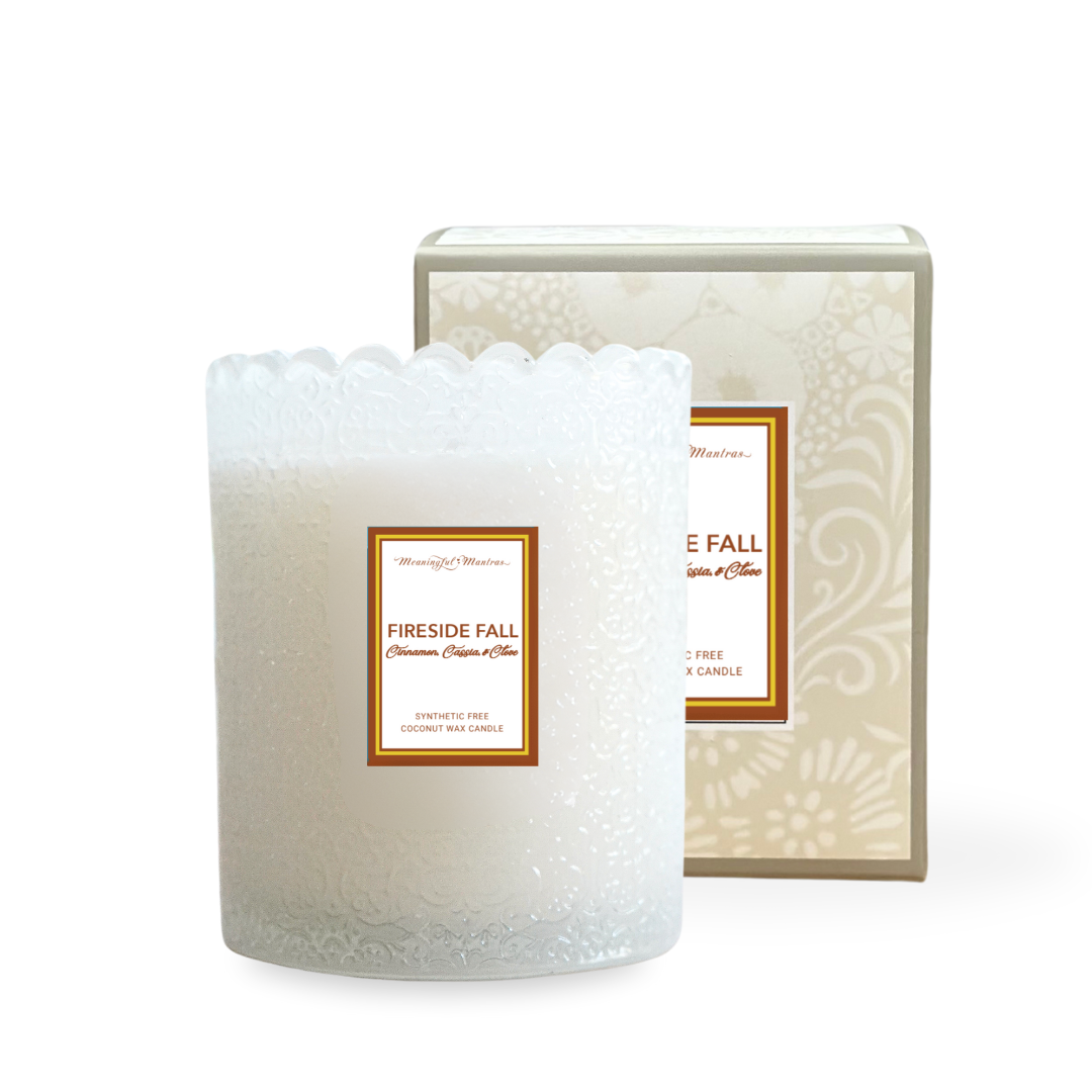 Fireside Fall Natural Candle 8oz Kaia Collection