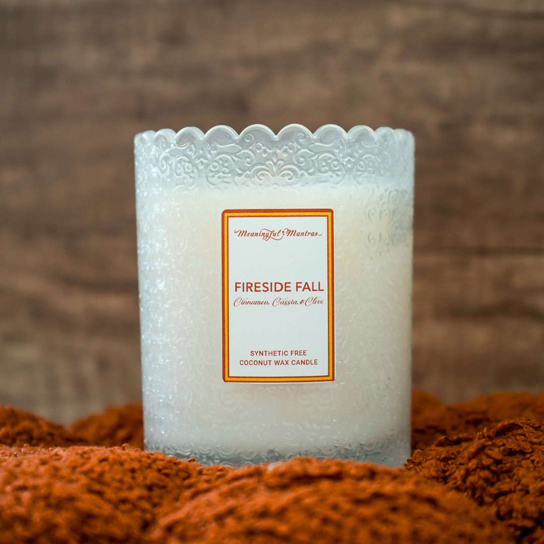 Fireside Fall Natural Candle 8oz Kaia Collection