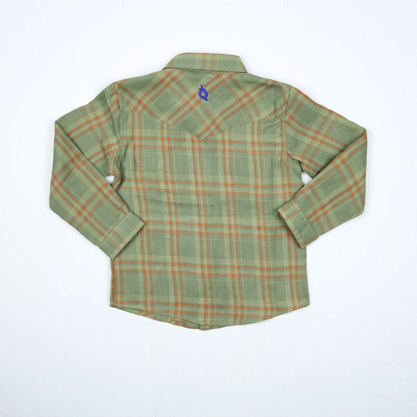 Deer Camp Plaid Pearl Snap Flannel – Boys Long Sleeve Shirt