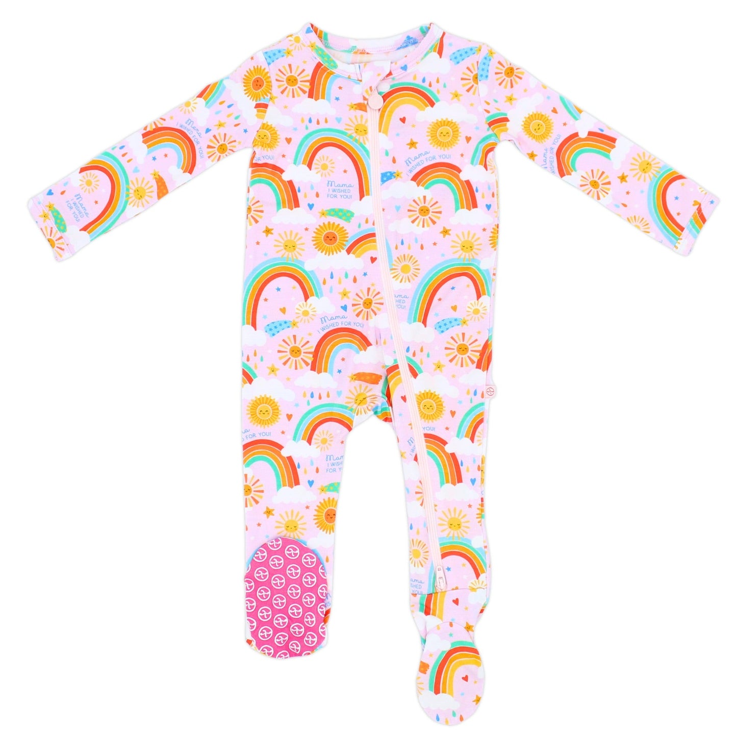 The Second-Skin Footie | Here Comes the Sunshine (Pink)