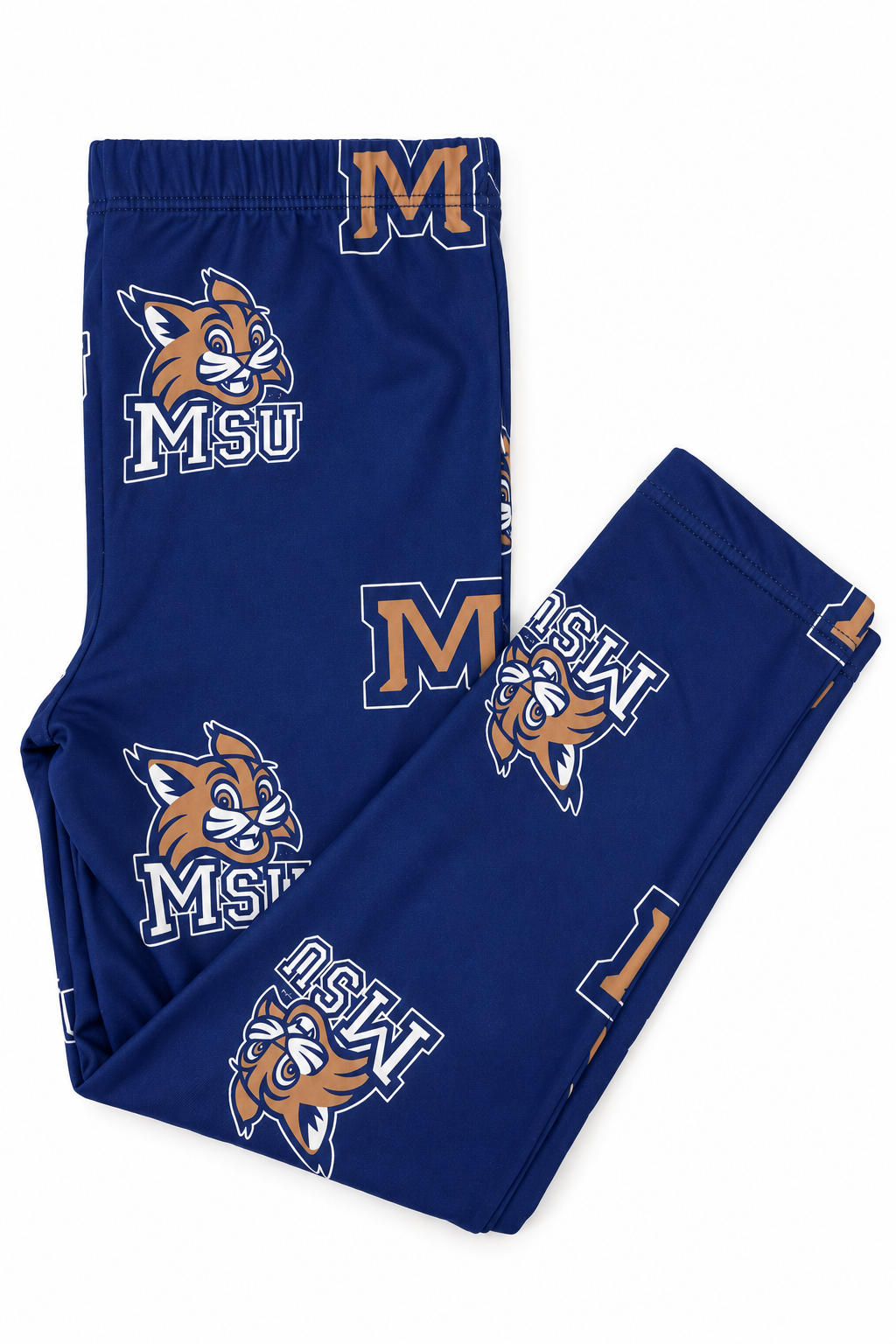 Montana State University Blue Bobcat Leggings