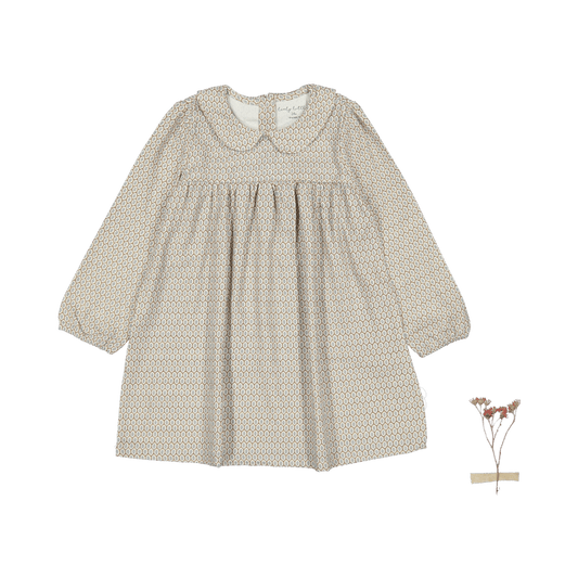 The Dressy Collar Dress - Leaf