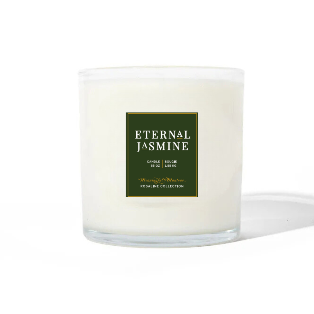 Forever Eternal Jasmine Natural Candle 55oz Rosaline Collection
