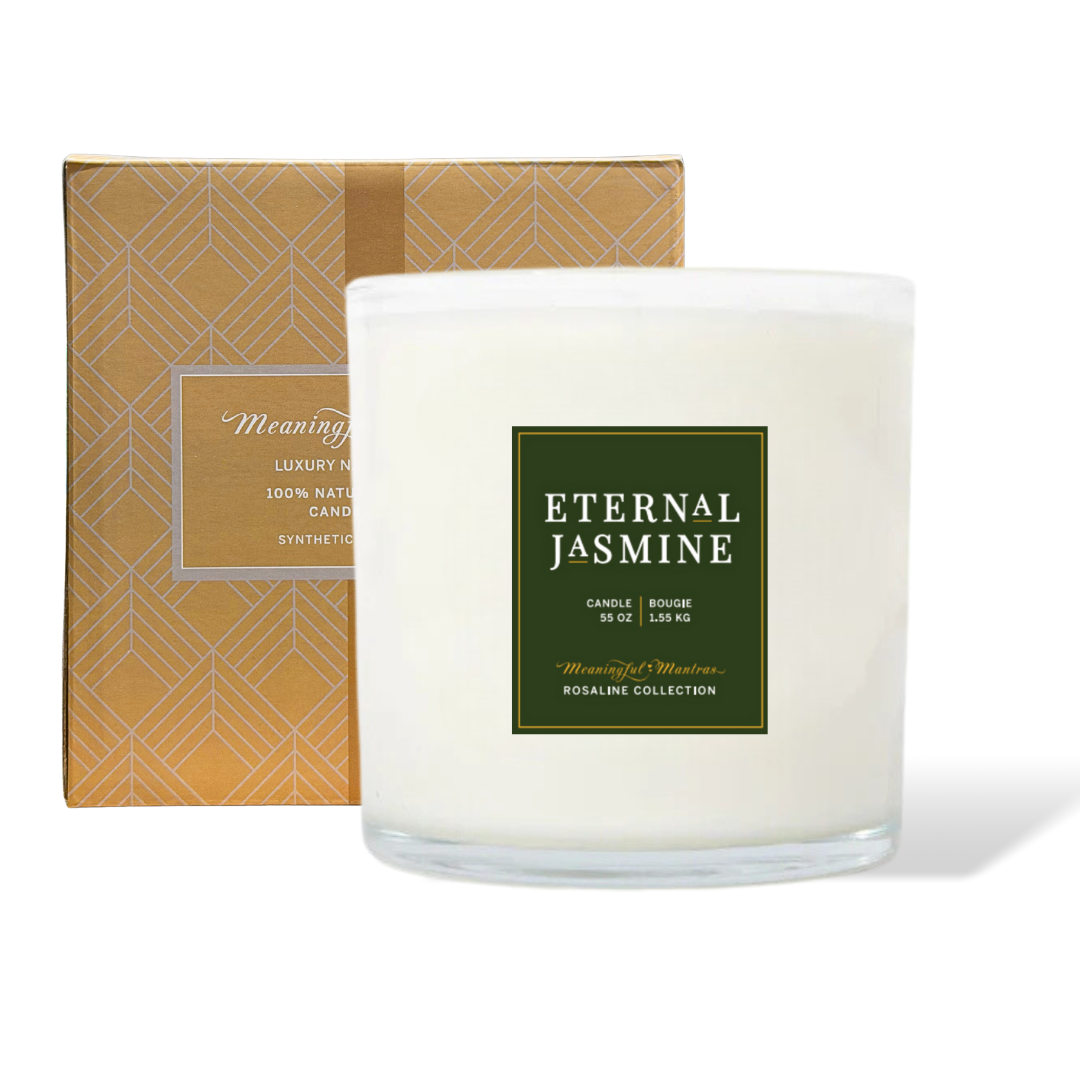 Forever Eternal Jasmine Natural Candle 55oz Rosaline Collection