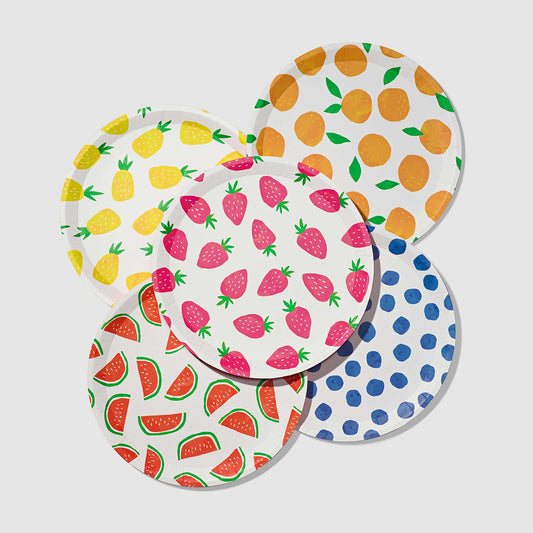 Fruit Punch Large Plates (10 per pack)