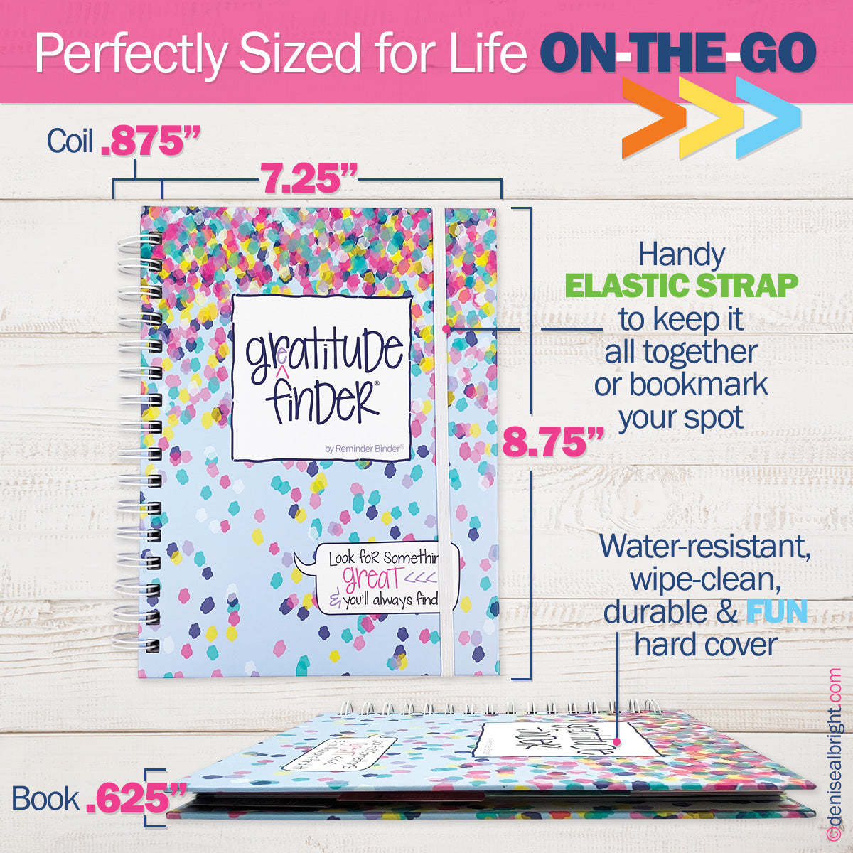 Bundle of THREE Gratitude Finder® Journals