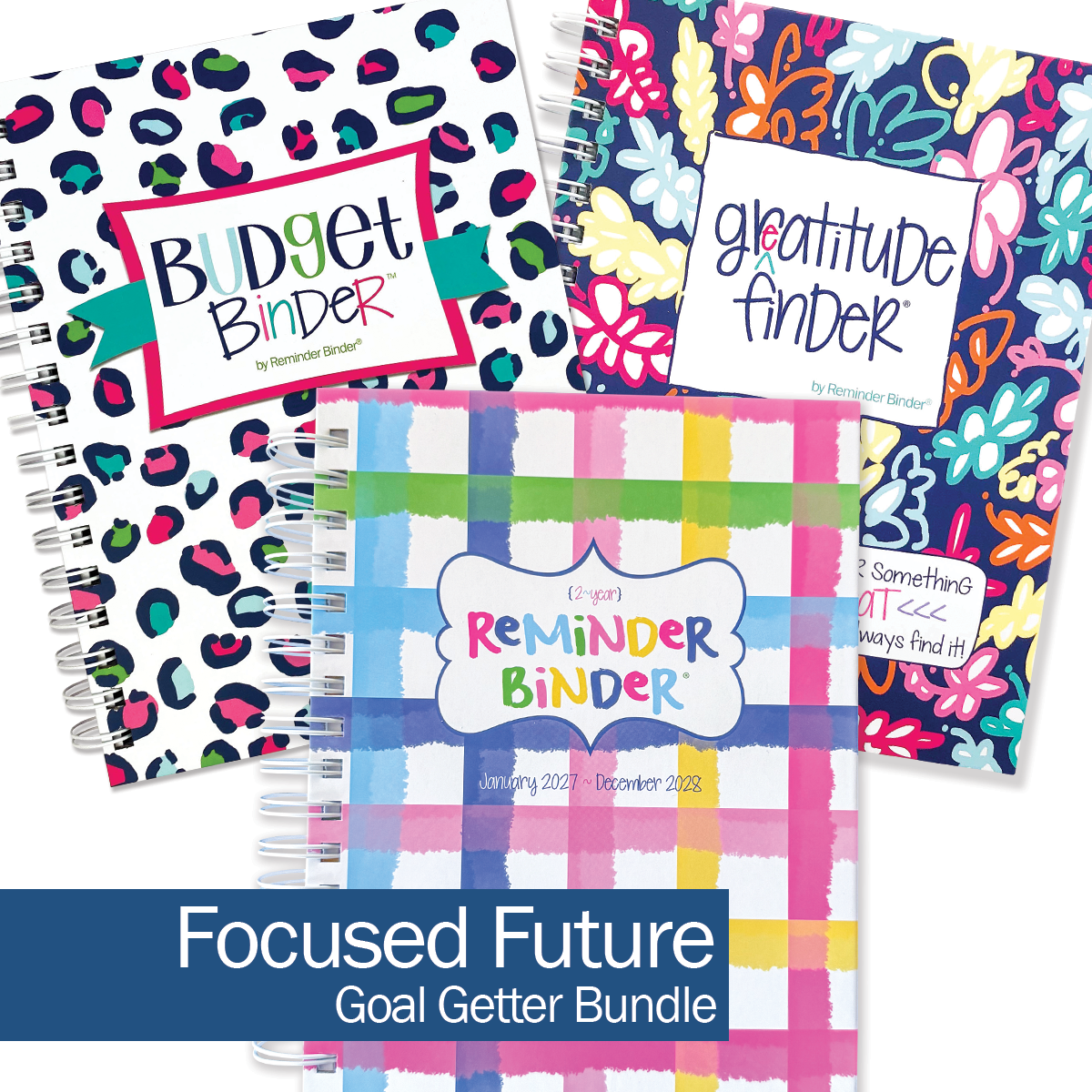 NEW! Dream Gift Bundle | 2027-28 Reminder Binder® Planner, Gratitude Journal & Budget Binder