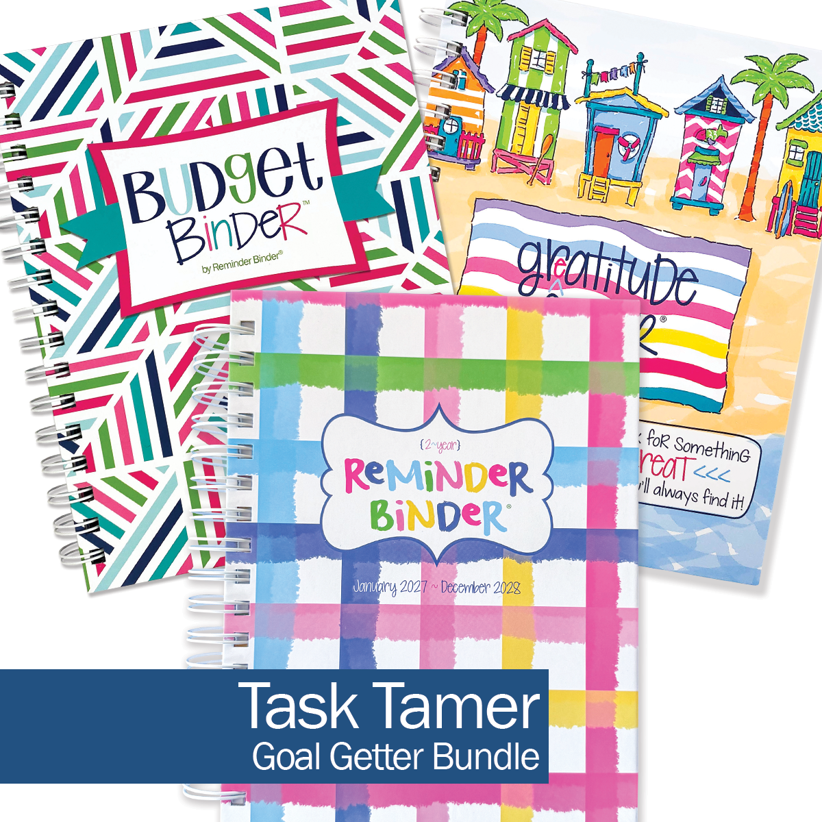 NEW! Dream Gift Bundle | 2027-28 Reminder Binder® Planner, Gratitude Journal & Budget Binder