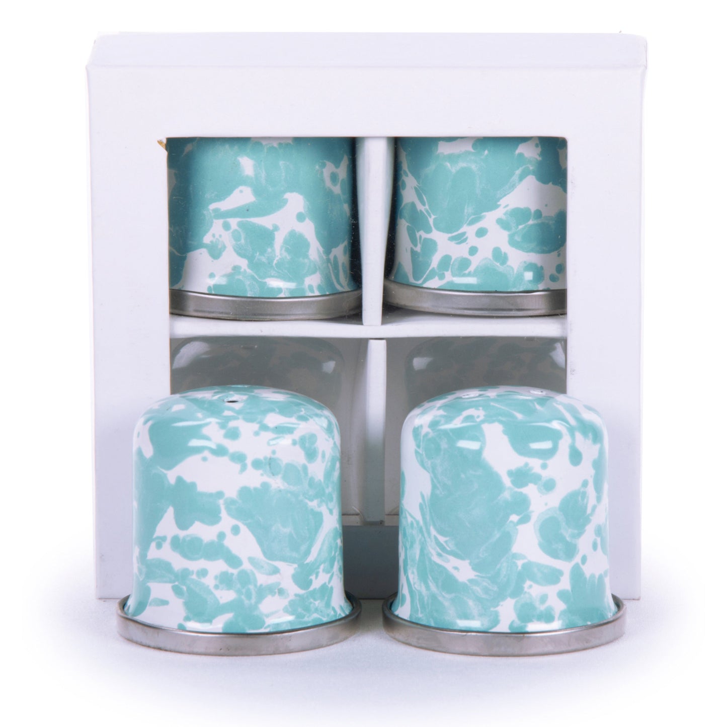 Sea Glass Swirl Salt & Pepper