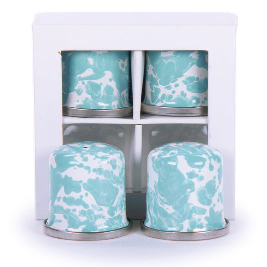 Sea Glass Swirl Salt & Pepper