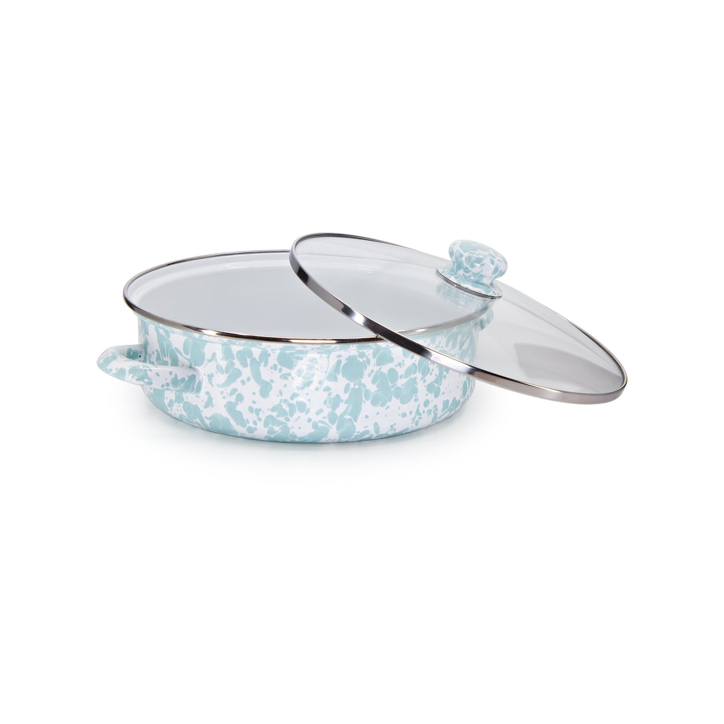 Sea Glass Swirl Small Saute Pan