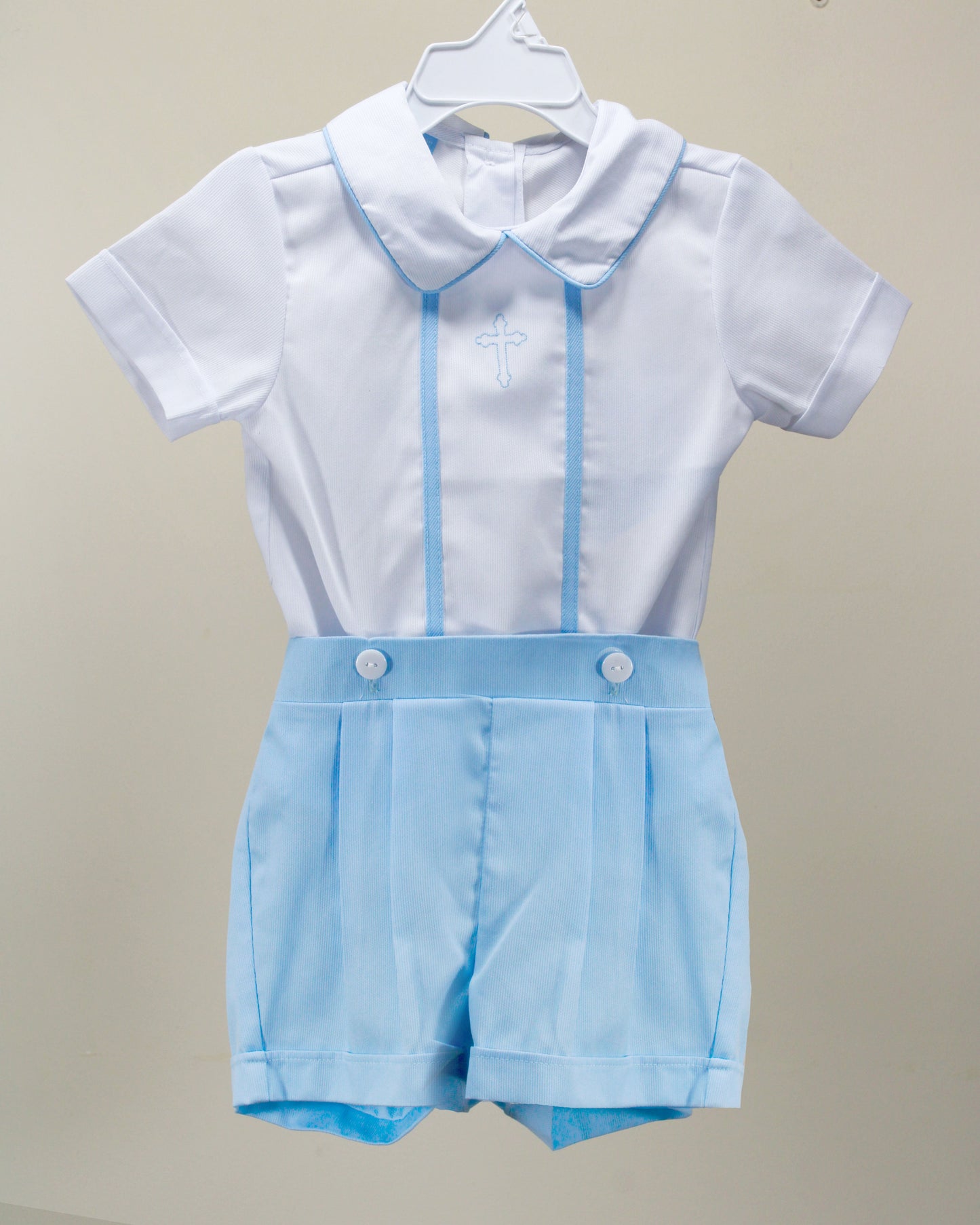 Anthony Light Blue & White Set