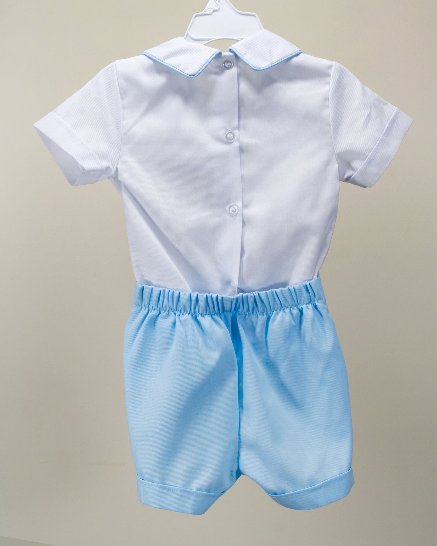 Anthony Light Blue & White Set
