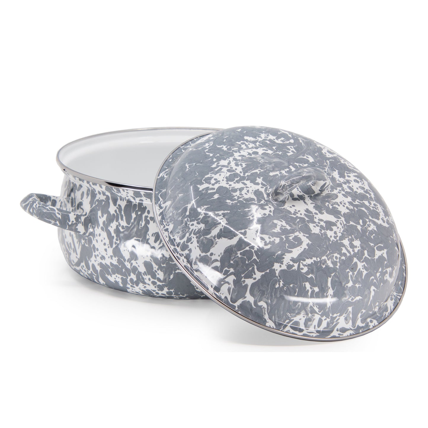 Grey Swirl Dutch Oven