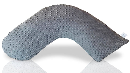 Nursing Pillow Cover - Grey Dot | Machine Washable | Luna Lullaby