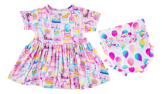 Harper Birdie Peplum Set
