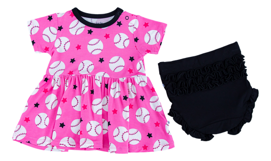 Hayley Birdie Peplum Set