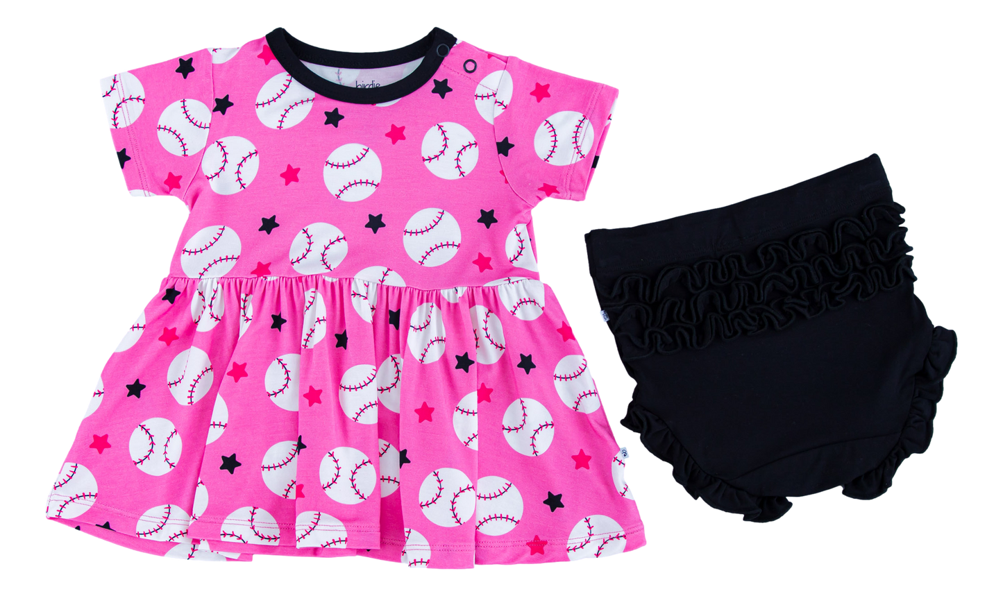 Hayley Birdie Peplum Set