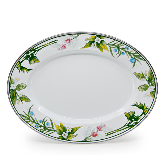 Herb Oval Platter
