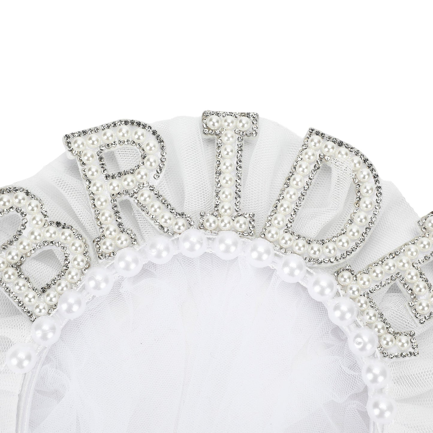 Blushing Bride Novelty Headband