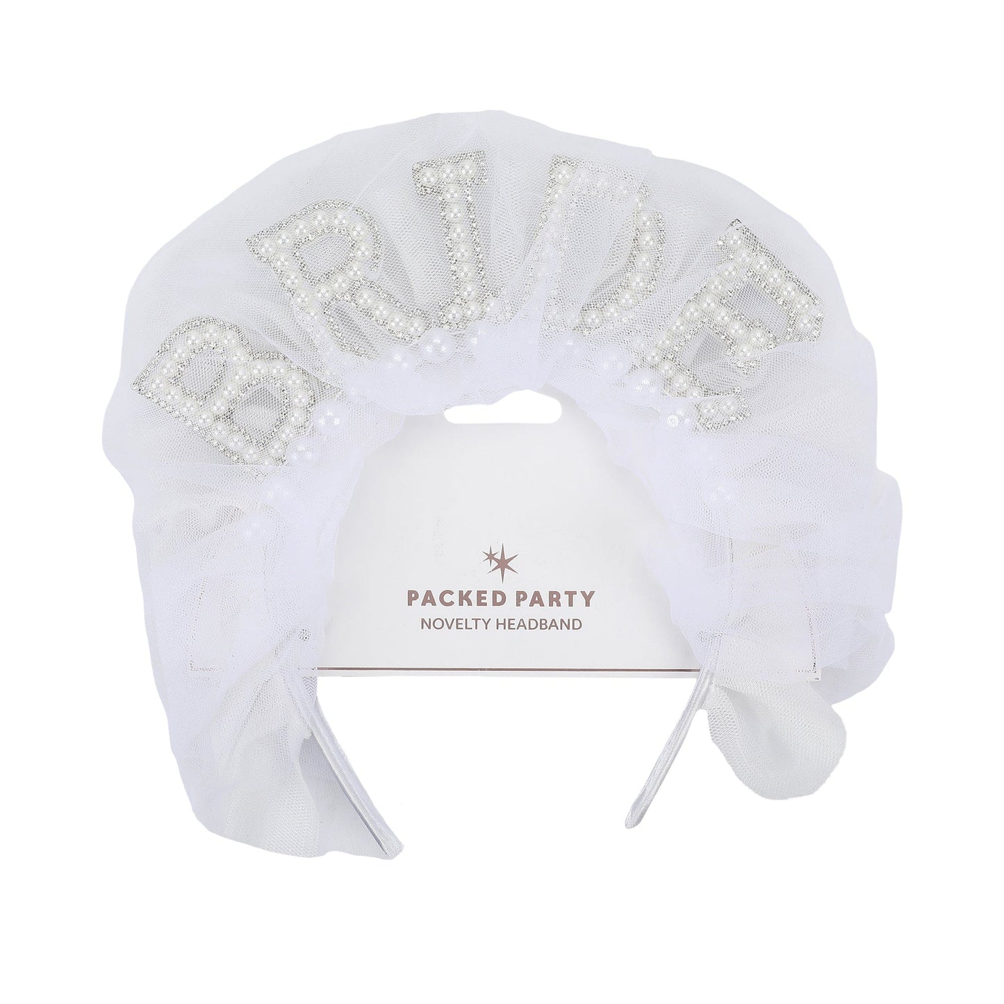 Blushing Bride Novelty Headband