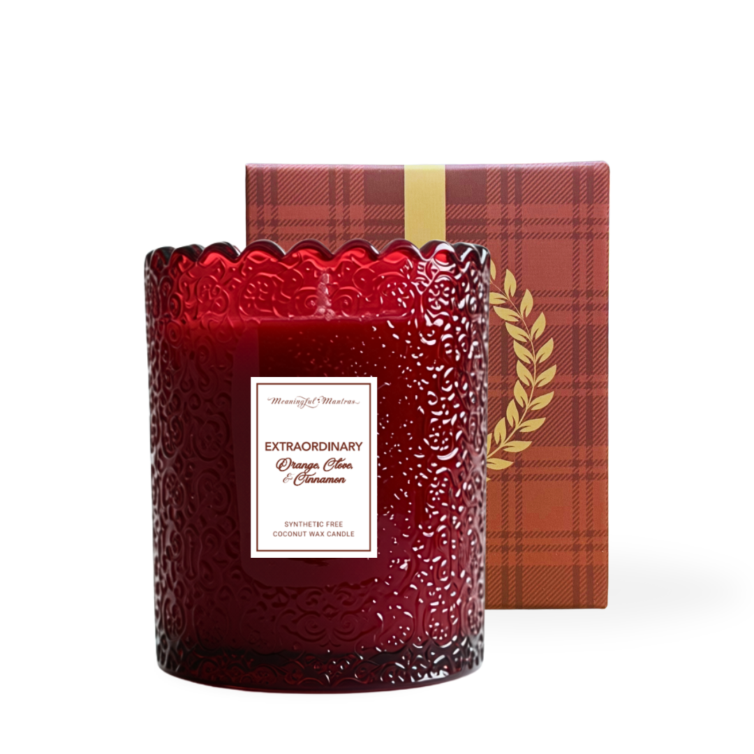 Extraordinary Cinnamon Spice 8oz Natural Candle Kaia Collection
