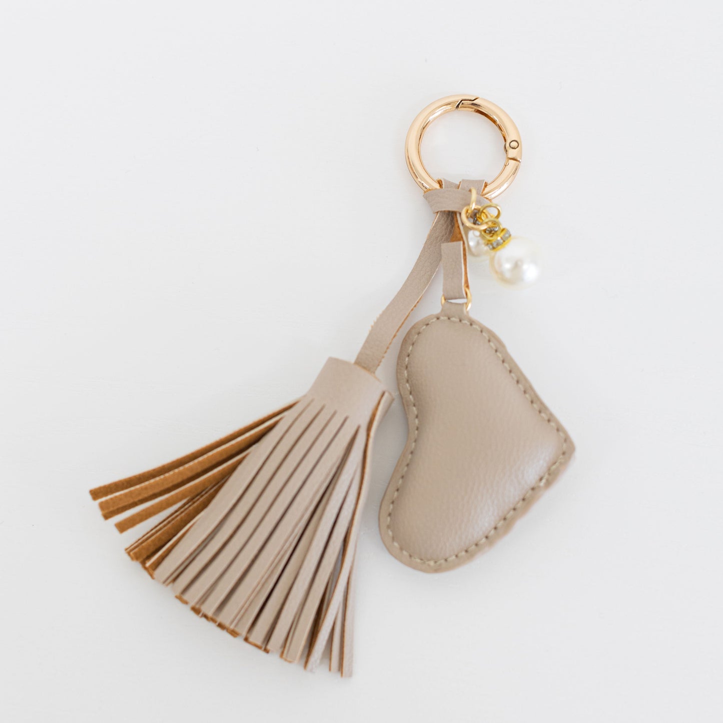 Dusti Rose Heart Keychain - RECENTLY MARKED DOWN - FINAL SALE - WILL BE DISCONTINUED