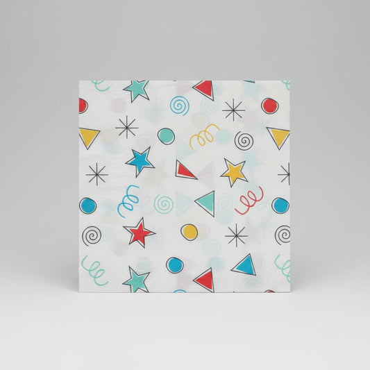 Super Hero Happy Colors Napkins (Set of 16)