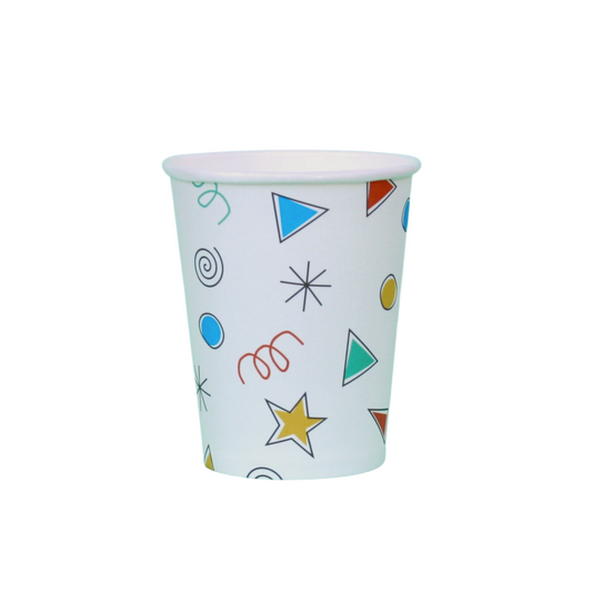 Happy Colors Superhero Cups (Set of 8)