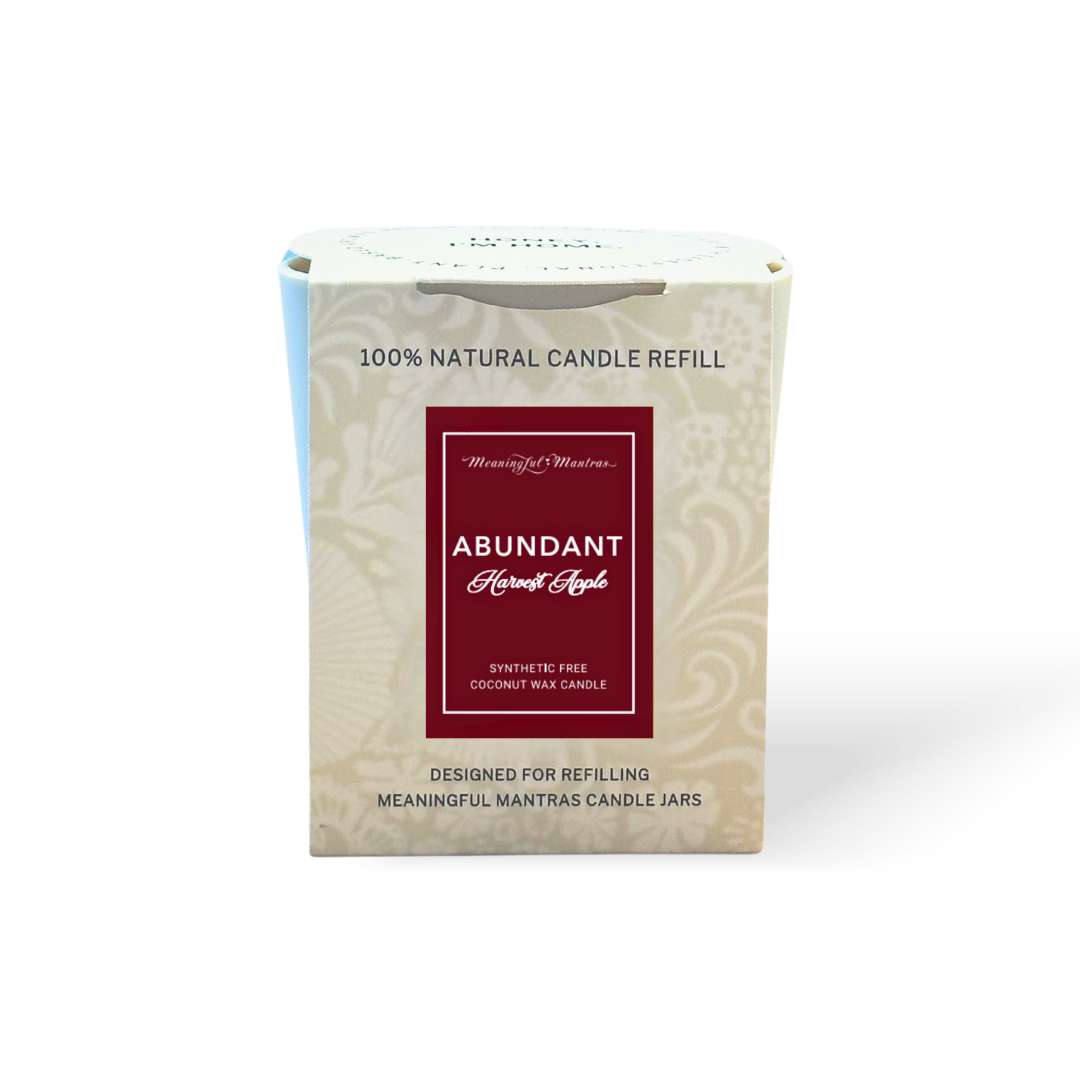Harvest Apple Natural Candle 8oz Kaia Collection Refill
