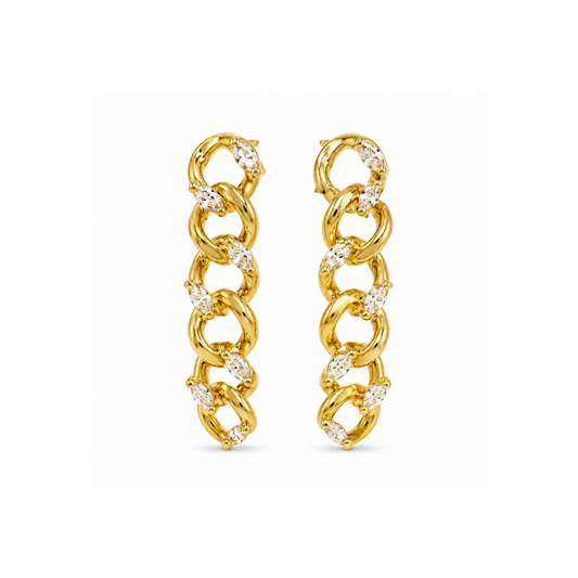 Lucia Chain Link Earrings