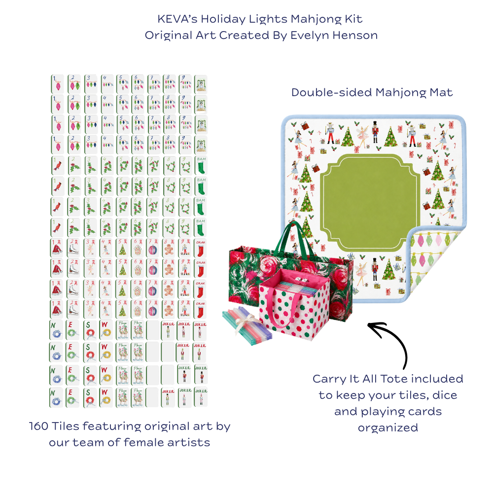 Holiday Lights Mahjong Kit (Preorder)