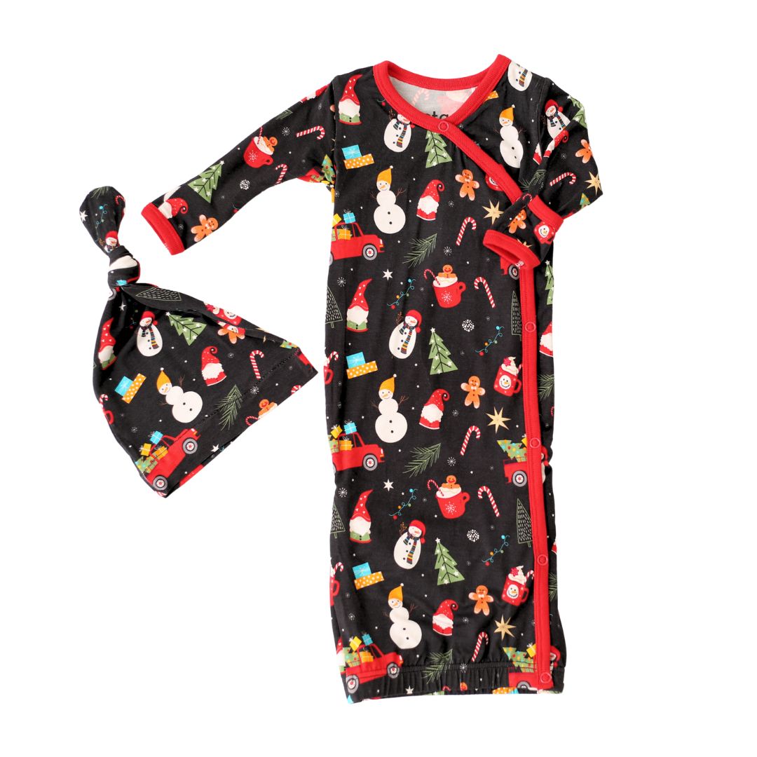 Holiday Cheer Gown & Hat