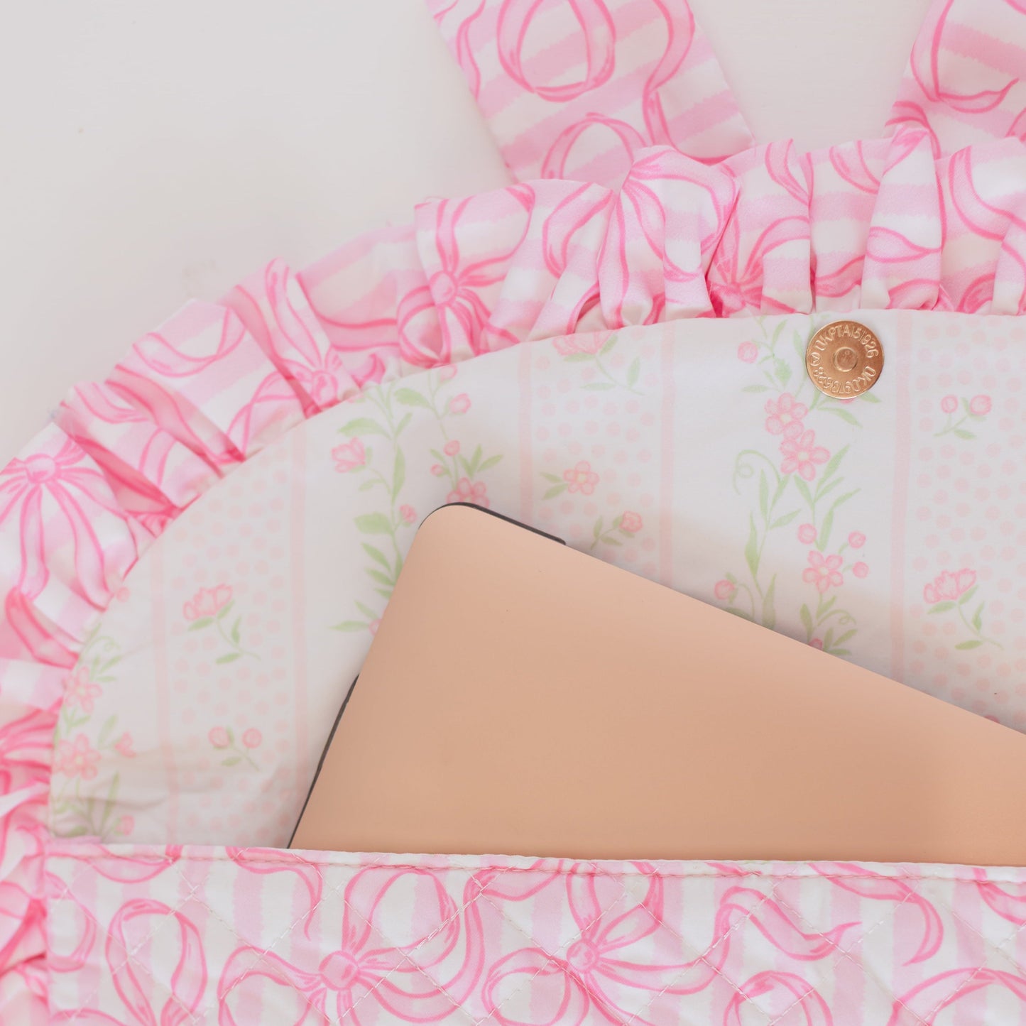 Quilted Coquette Laptop Sleeve