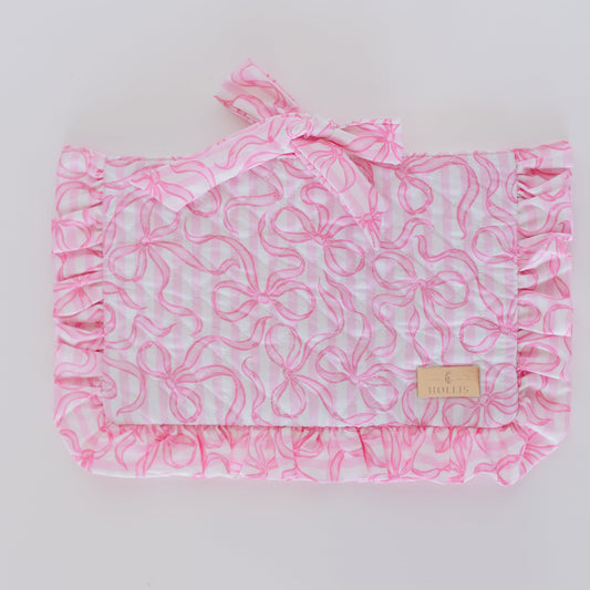 Quilted Coquette Bible Sleeve