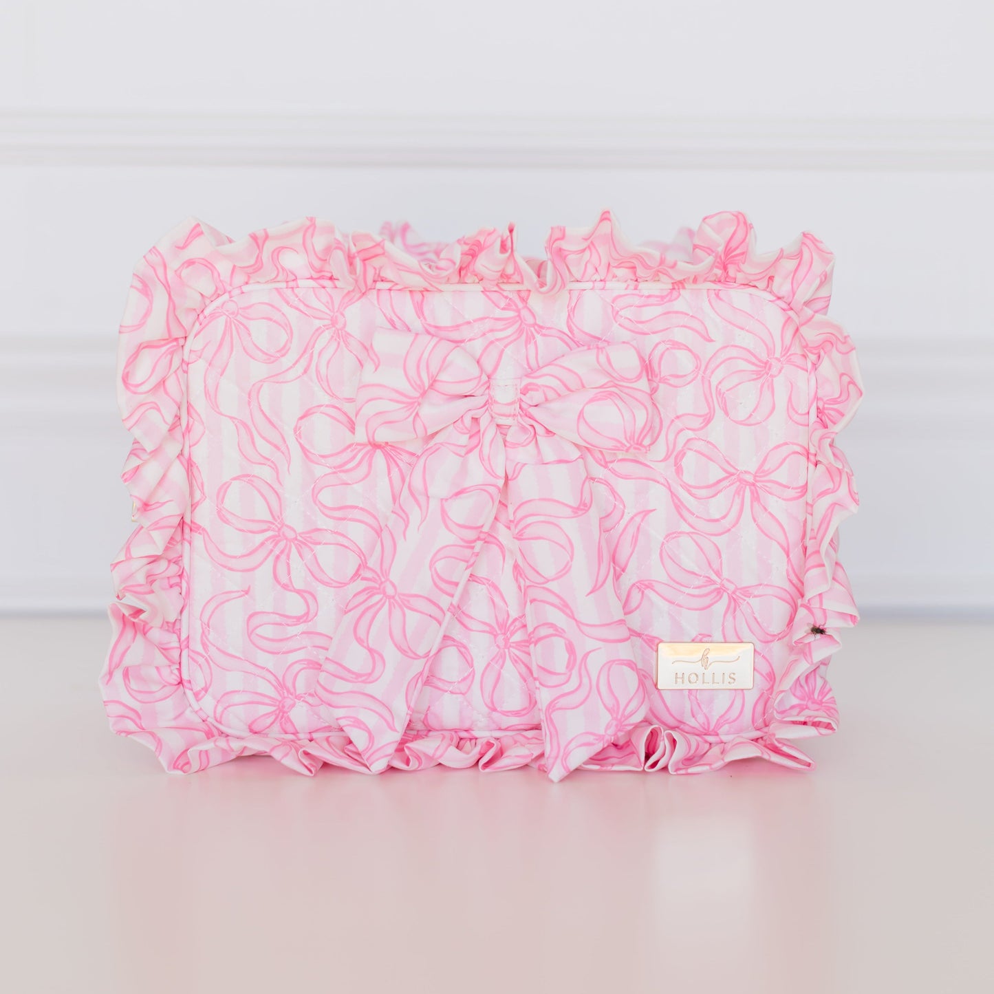 Quilted Coquette XL Pouch