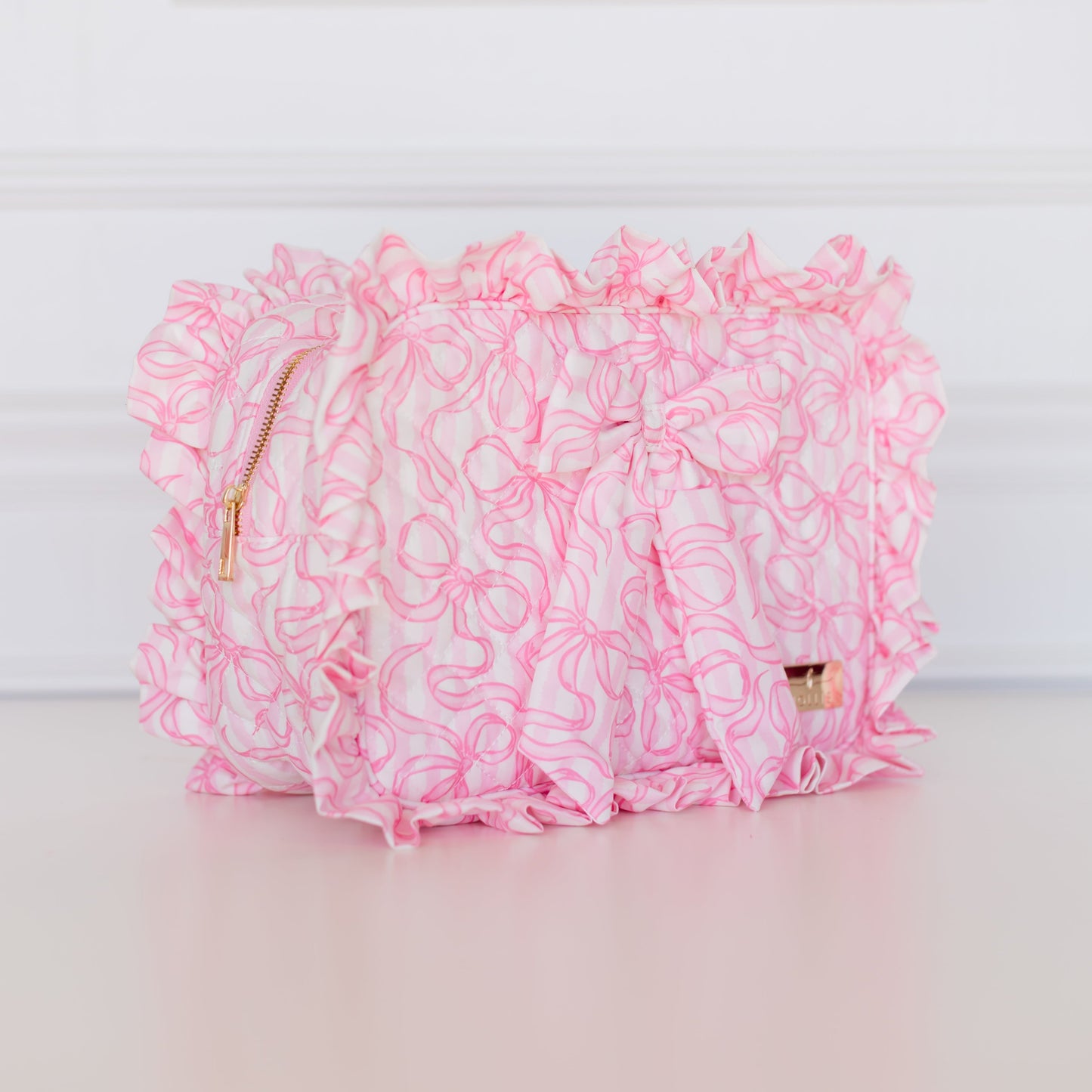 Quilted Coquette XL Pouch