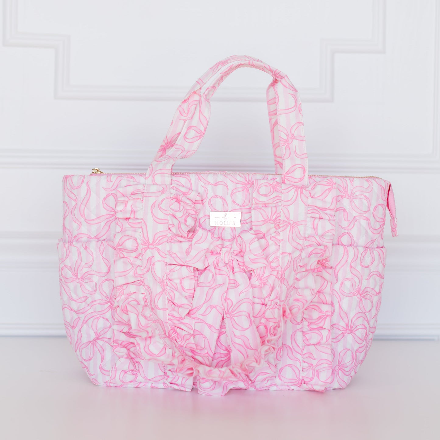 Quilted Coquette Diaper Bag